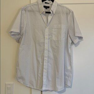 Men's Banana Republic Short Sleeve, Slim Fit, Button Up - XL